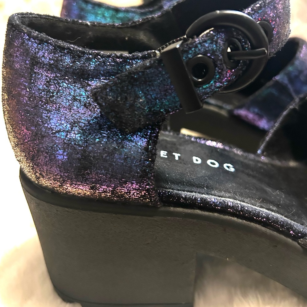 Rocket Dog Mary Jane buckle Multicolor Platform Shoes women’s size 7.5 - Picture 7 of 14